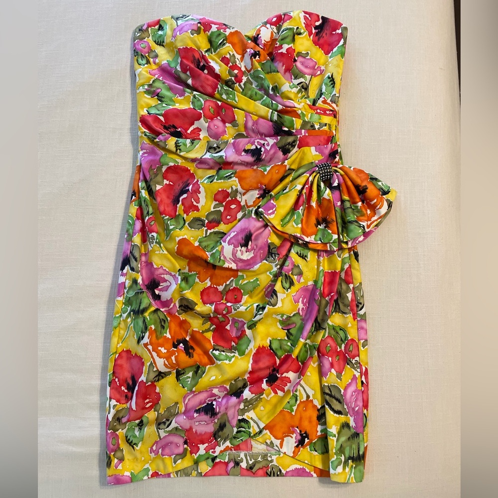 AJ Bari VINTAGE floral dress